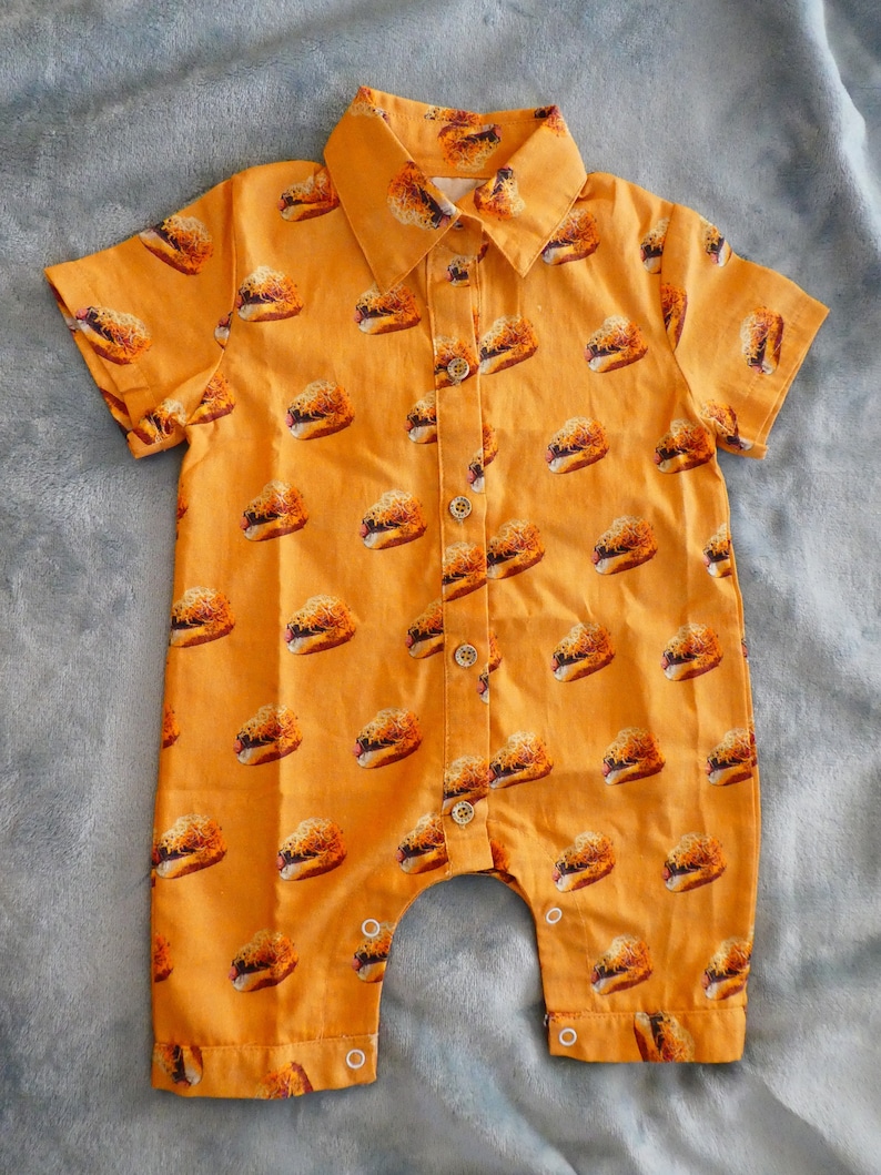 Baby Romper-Cinci Cribs-Cincinnati Cheese Coney-Baby Clothes