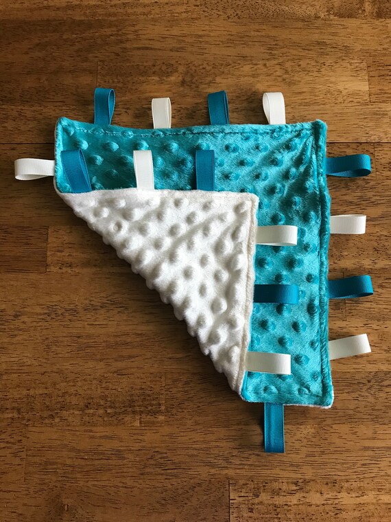 etsy taggie blanket