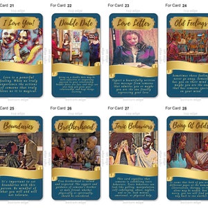 VORBESTELLUNG (6-8 WOCHEN)**2. Edition Black Hollywood Romance Stars Oracle Deck von Queen Sugar Tarot