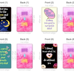 VORBESTELLUNG** Bffs 4 Lyfe Oracle (36 Karten) Deck | Nachrichten von Ihrem besten Freund/Bestie | Queen Sugar Tarot |