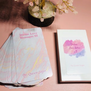 Göttliche Liebesnotizen v.3 von Queen Sugar Tarot
