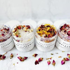 Botanical Bath Salts - Bath Gifts - Bath Soak - Bulk Bath Salts - Himalayan Bath Salt - Lavender Bath Soak - Rose Bath Salts - Self Care