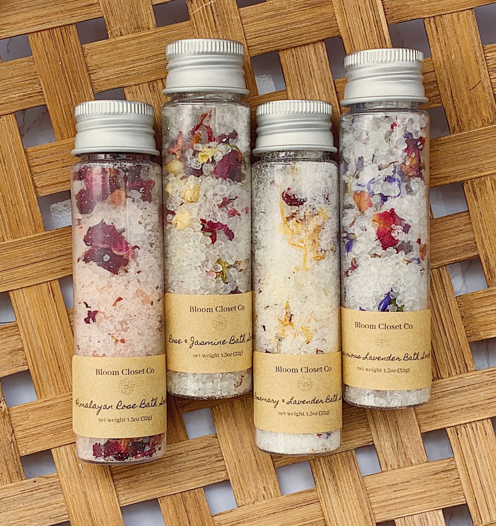 Mini Test Tube Bath Salts Bulk Test Tube Bath Salt Rose Etsy Canada