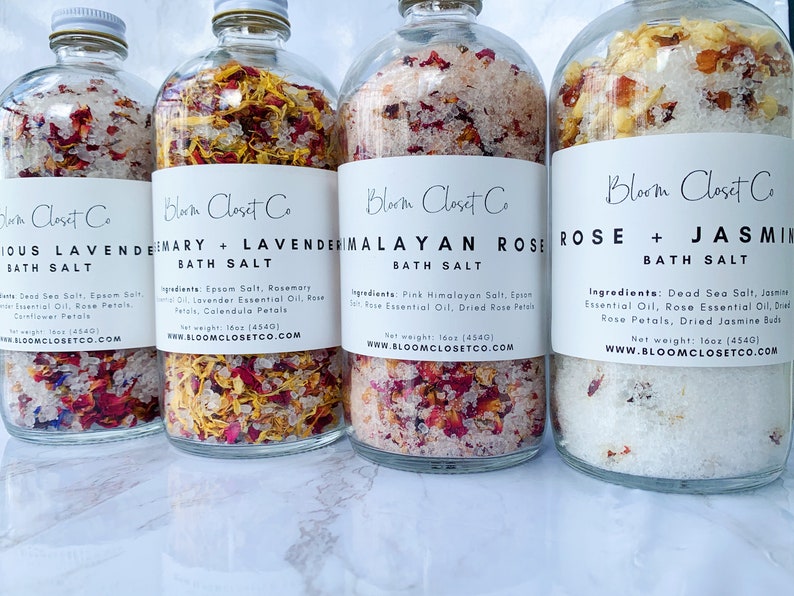 Large Bath Salts Mother's Day Gifts Bulk Bath Salts Etsy
