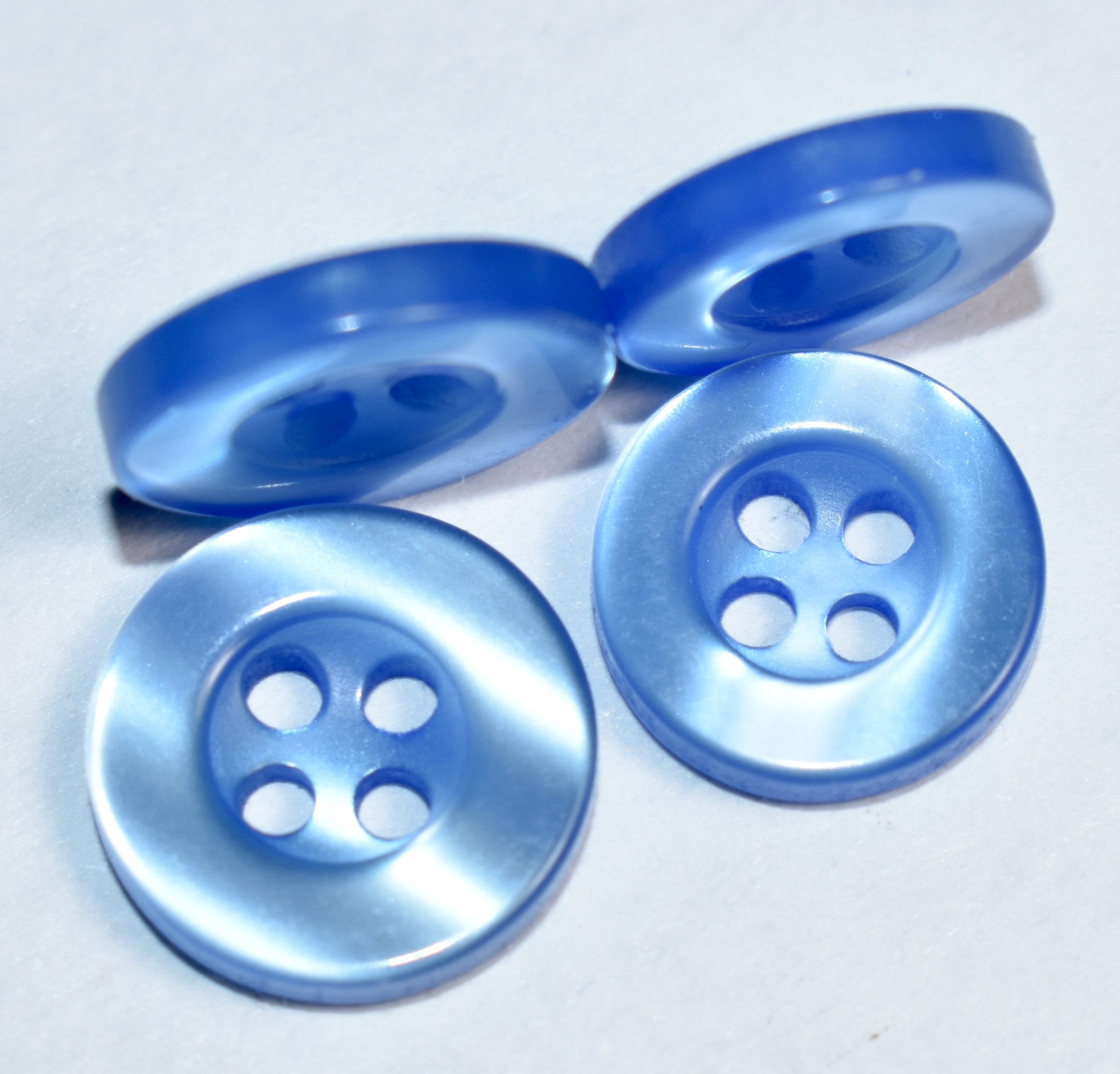 Dress Shirt Buttons 24pc Set 16 Shirt Front Buttons 13mm Etsy
