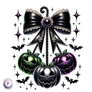 Cherries Pumpkin Png Cherry Pumpkin Season Png Fall Vibes Coquette Bow Sublimation Design Pumpkin Fall Girly Halloween Digital Download