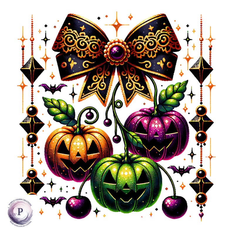 Cherries Pumpkin Png Cherry Pumpkin Season Png Fall Vibes Coquette Bow Sublimation Design Pumpkin Fall Girly Halloween Digital Download