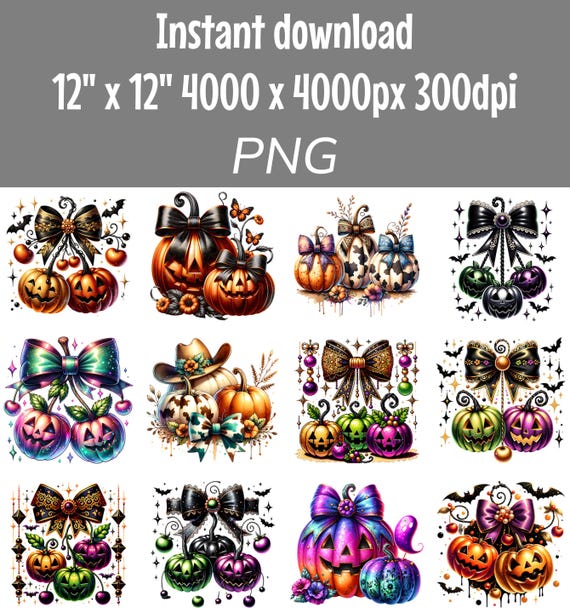 Cherries Pumpkin Png Cherry Pumpkin Season Png Fall Vibes Coquette Bow Sublimation Design Pumpkin Fall Girly Halloween Digital Download