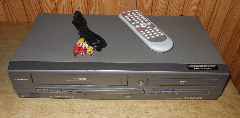 Magnavox MWD2205 DVD VCR Combo Dvd Player VHS Player Recorder | Etsy