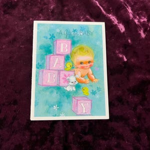 Vintage Baby Gift Cards