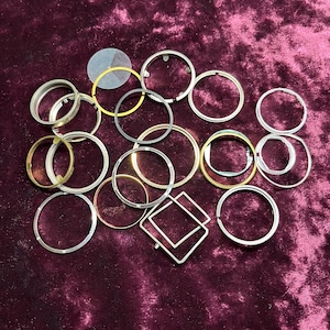 Lot of Vintage Watch Parts - Gaskets or Seals or Interior Parts