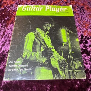 Jimi Hendrix Magazine - Etsy