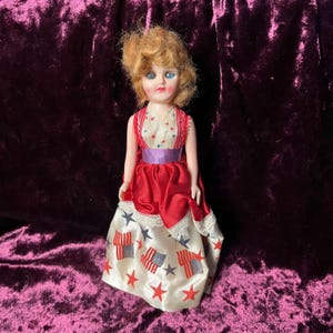 Admiration Toy Co Bicentennial Doll Vintage