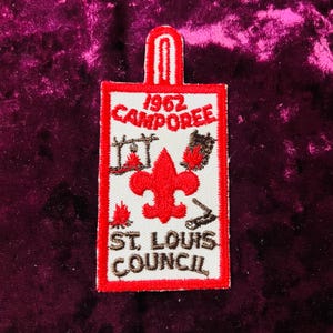 BSA 1962 Camporee Patch St. Louis Area Council Mint