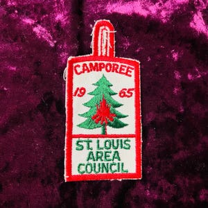 BSA 1965 Camporee Patch St. Louis Area Council
