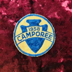 Naszywka BSA 1958 Camporee