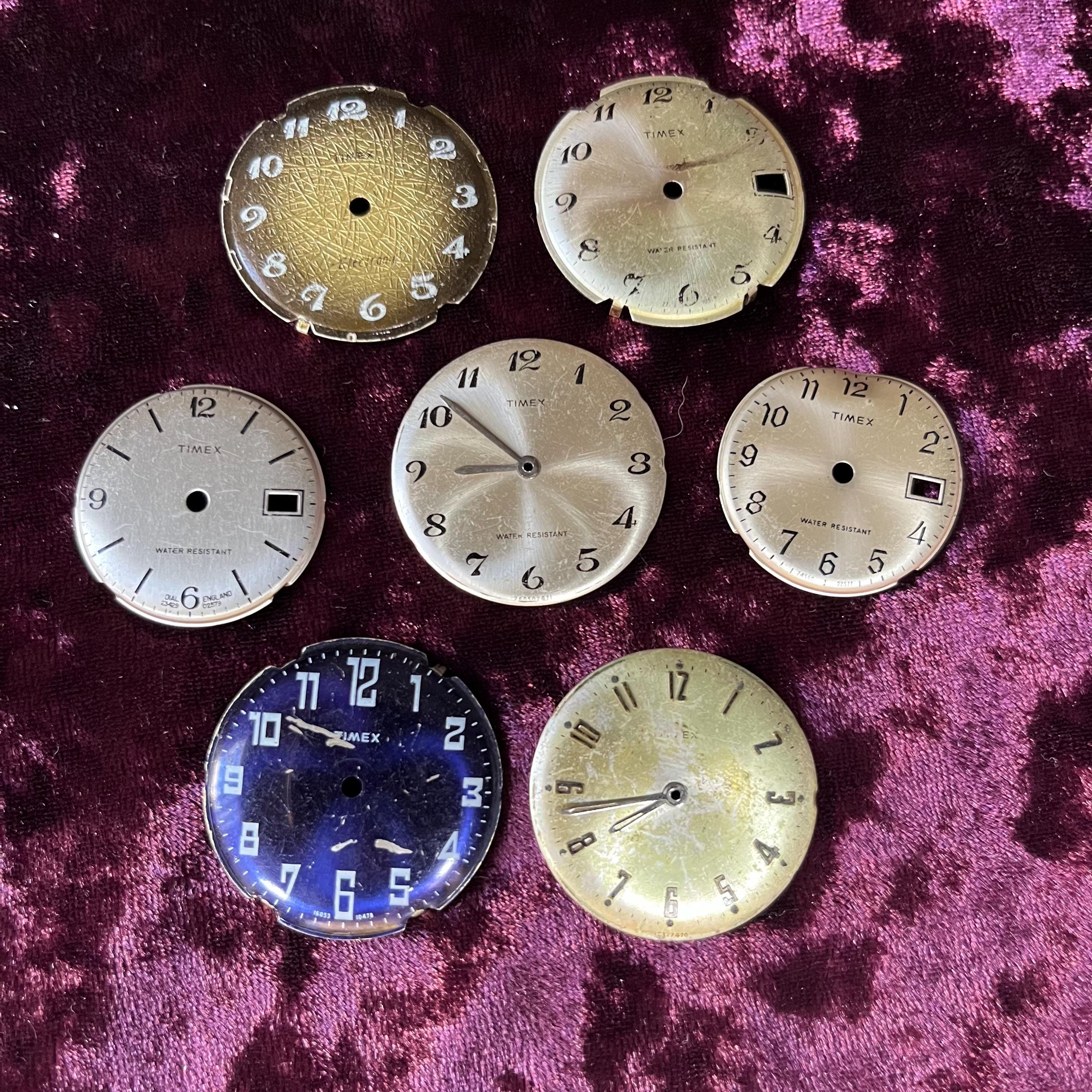 Watch Parts/Repair 50+ Lot Timex Skagen Claiborne Caravelle Armitron Quemex Mudd Vintage Timex Watch Parts - Etsy main image 3