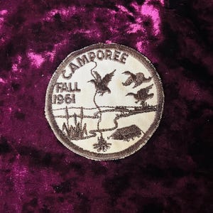BSA 1961 Fall Camporee Patch