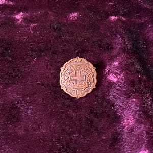 Vintage Baptist Sunday School Lapel Pin