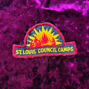 1950s/1960s BSA St. Louis Area Council Camps Patch