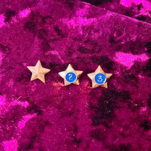 Boy Scouts Lot of 3 Service Stars Vintage 1960s