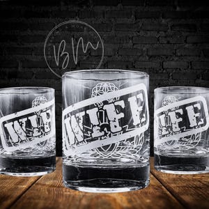 EOD Wife 11oz Glass