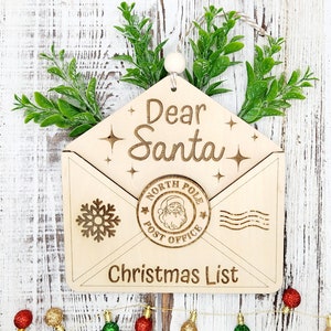 Christmas Letter Holder| Ornament| Christmas| Wood