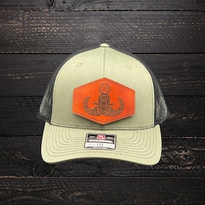 EOD Leather Patch Hats - Richardson 112