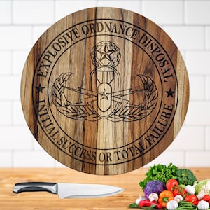 EOD Wood Cutting Board| Charcuterie Board