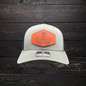 EOD Badge - Leather Patch - Richardson 112 Hats