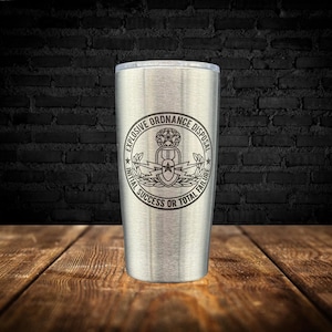 Initial Success or Total Failure Steel Tumbler - EOD