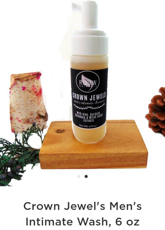 Crown Jewels Men's Personal Cleansing Intimate Foam Wash Etsy