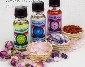 Sun's Eye 7 Chakra Oils