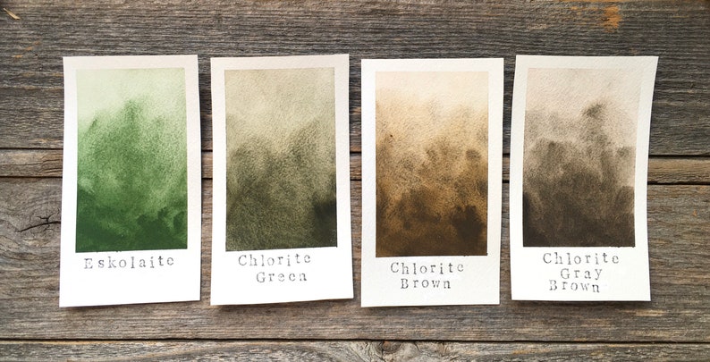 Handmade Watercolor - Eskolaite - for Painting, Calligraphy, and ...