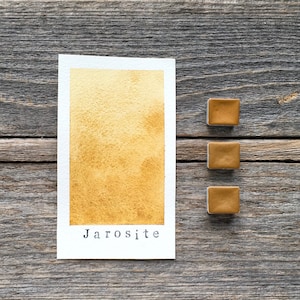 Handmade Watercolor - Jarosite - Mineral Pigment - for Painting, Calligraphy, and Lettering
