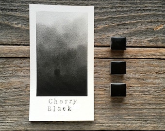 Handmade Watercolor - Cherry Black - for Painting, Calligraphy, and Lettering