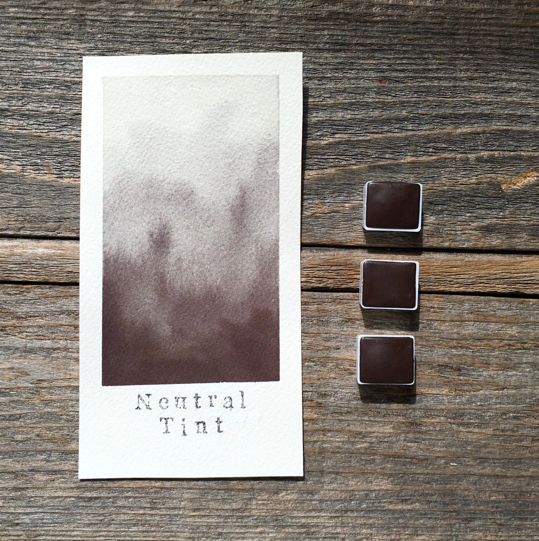 Handmade Watercolor - Neutral Tint - Convenience Color - for Painting ...