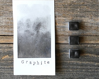 Handmade Watercolor - Graphite - Watercolor - for Painting, Calligraphy, and Lettering