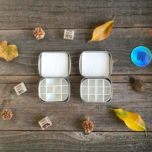 Bioplastic Inserts for Travel Palettes - Small Size - White