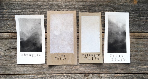 手作り水彩画 - 亜鉛白 - 透明白 - 絵画、書道、レタリング用 - Etsy 日本