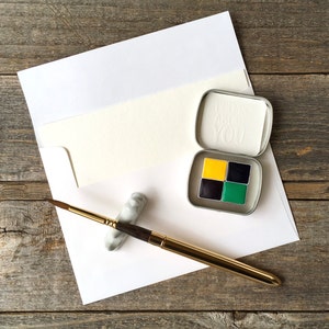 NEW: Handmade Watercolors - Easter Set - 4 Color Set - Different Palette Options