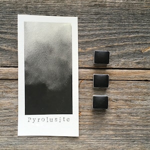 Handmade Watercolor - Pyrolusite - for Painting, Calligraphy, and Lettering