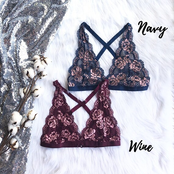 floral bralette top