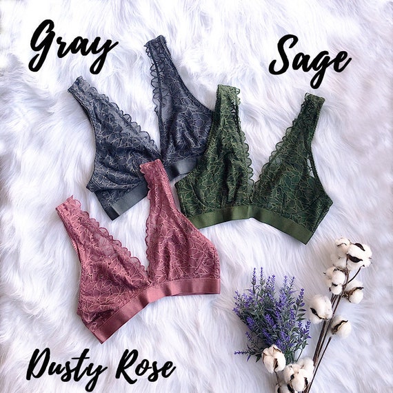 bralette with hook closure