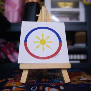 Filipino Flag Sticker