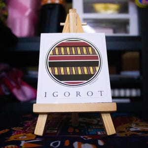 Igorot Tapis Sticker Benguet
