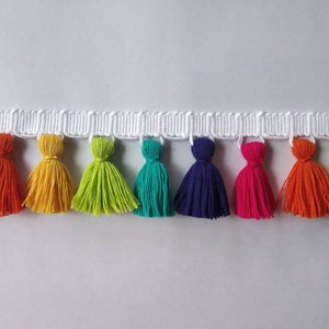 tassel trim, tasssl fringe, tassel fringe trim