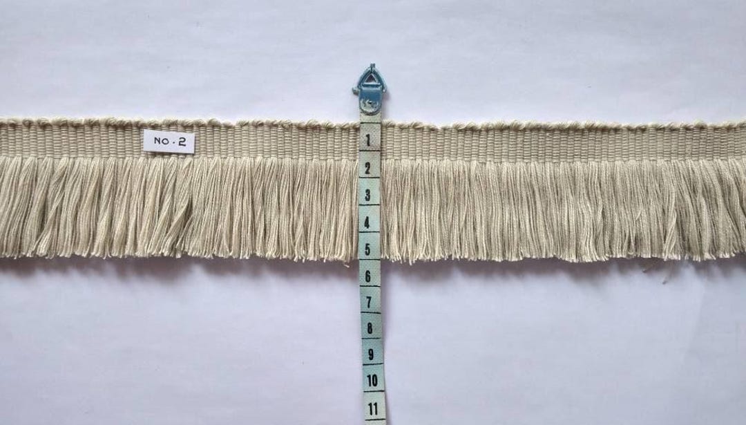 Brush Fringe Trim for Curtains, Curtain Trims, Looped Trims, Fringe ...