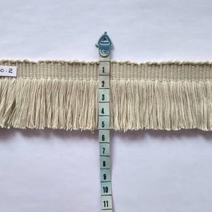 Brush fringe trim for curtains, curtain trims, looped trims, fringe trims, trims by the yard, trimmings, fringes, trims