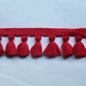Red tassel trim, Christmas, tasssl fringe, tassel fringe trim, Christmas decorations, Christmas gift, wall art, trim sewing, trim
